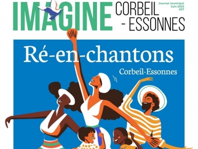 Couv magazine imagine Corbeil-Essonnes juin 2023